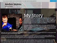 Tablet Screenshot of ambremoton.com